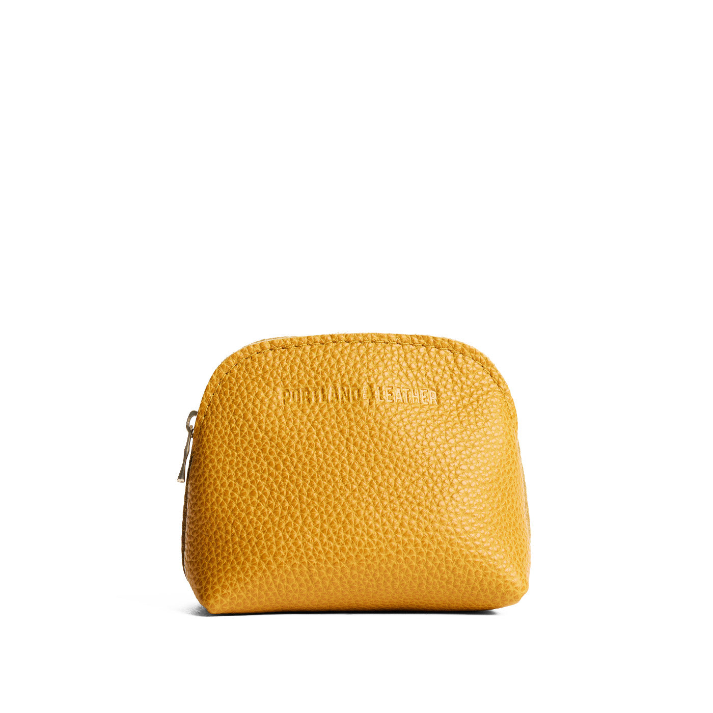 Sunshine*Mini | Compact leather pouch with top zipper