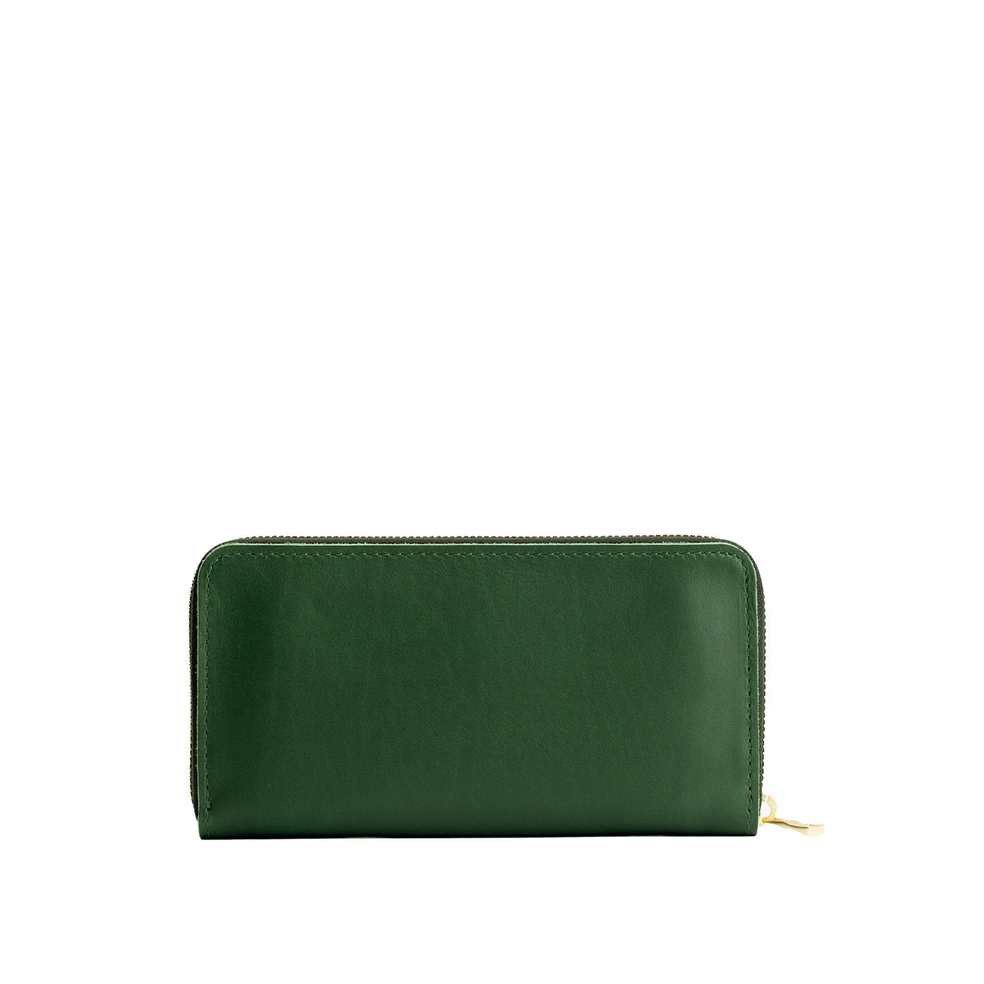 Aruba | Large accordion leather wallet with zipper closed