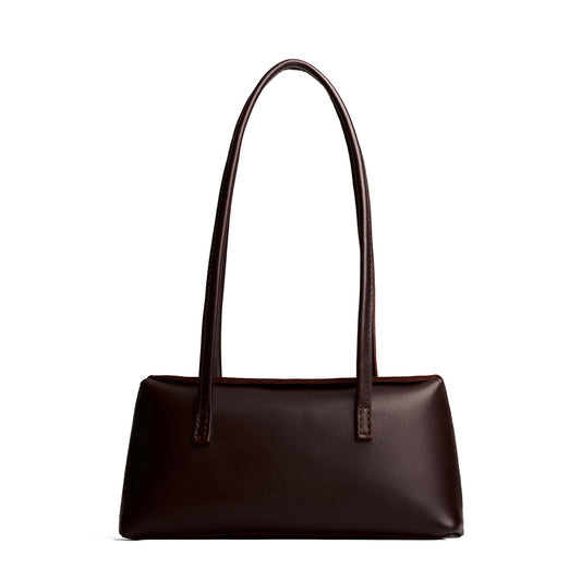 Grizzly | Leather bowler bag with magnetic closure