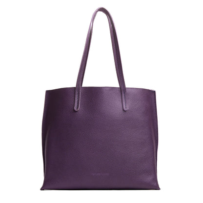Empire*Large | Leather tote bag with interior snap key loop