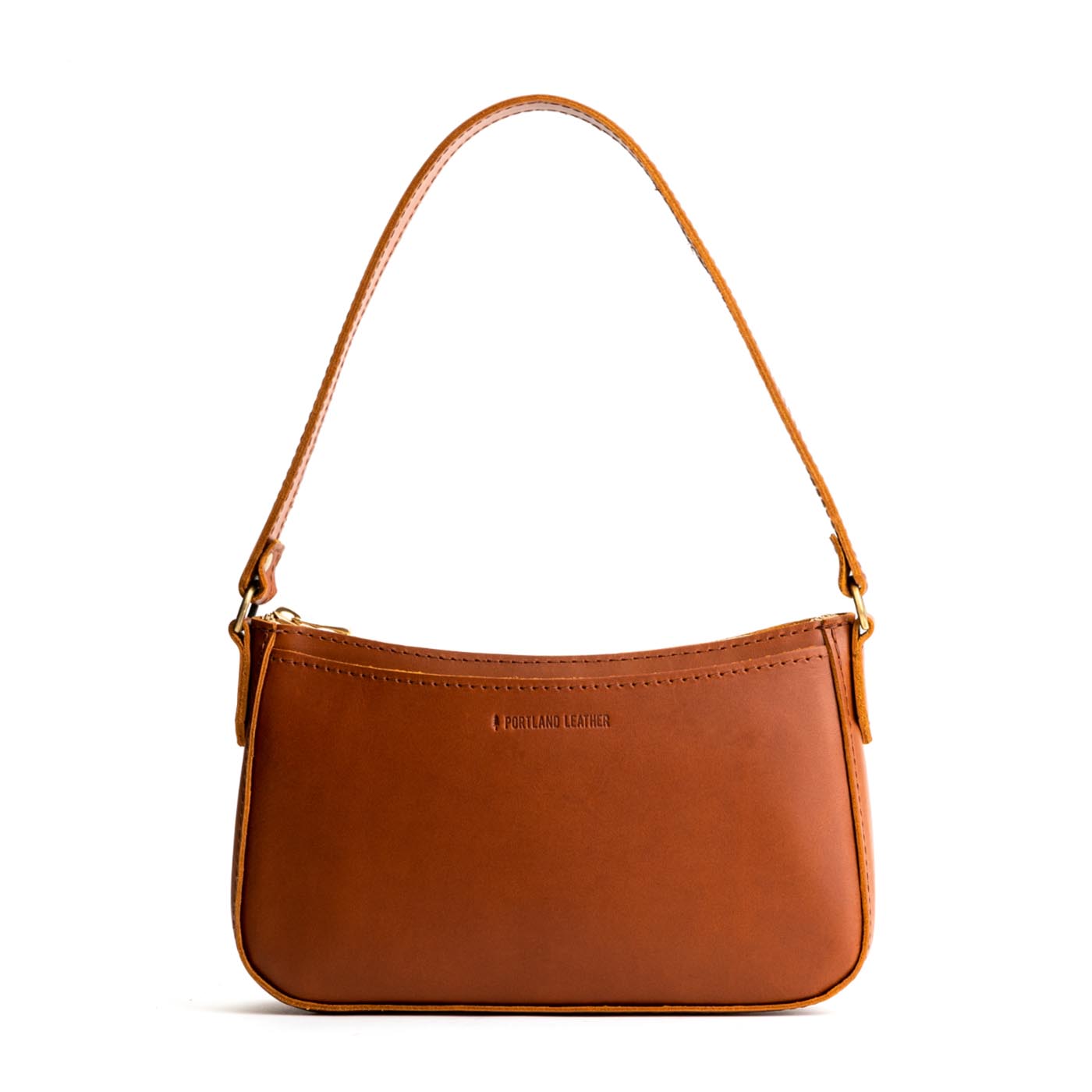Honey*Small | Petite bean shaped shoulder bag with a zipper closure