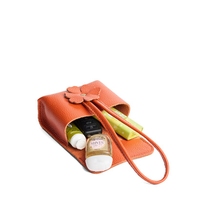 Koi | Wristlet pouch with loop strap and a flower design