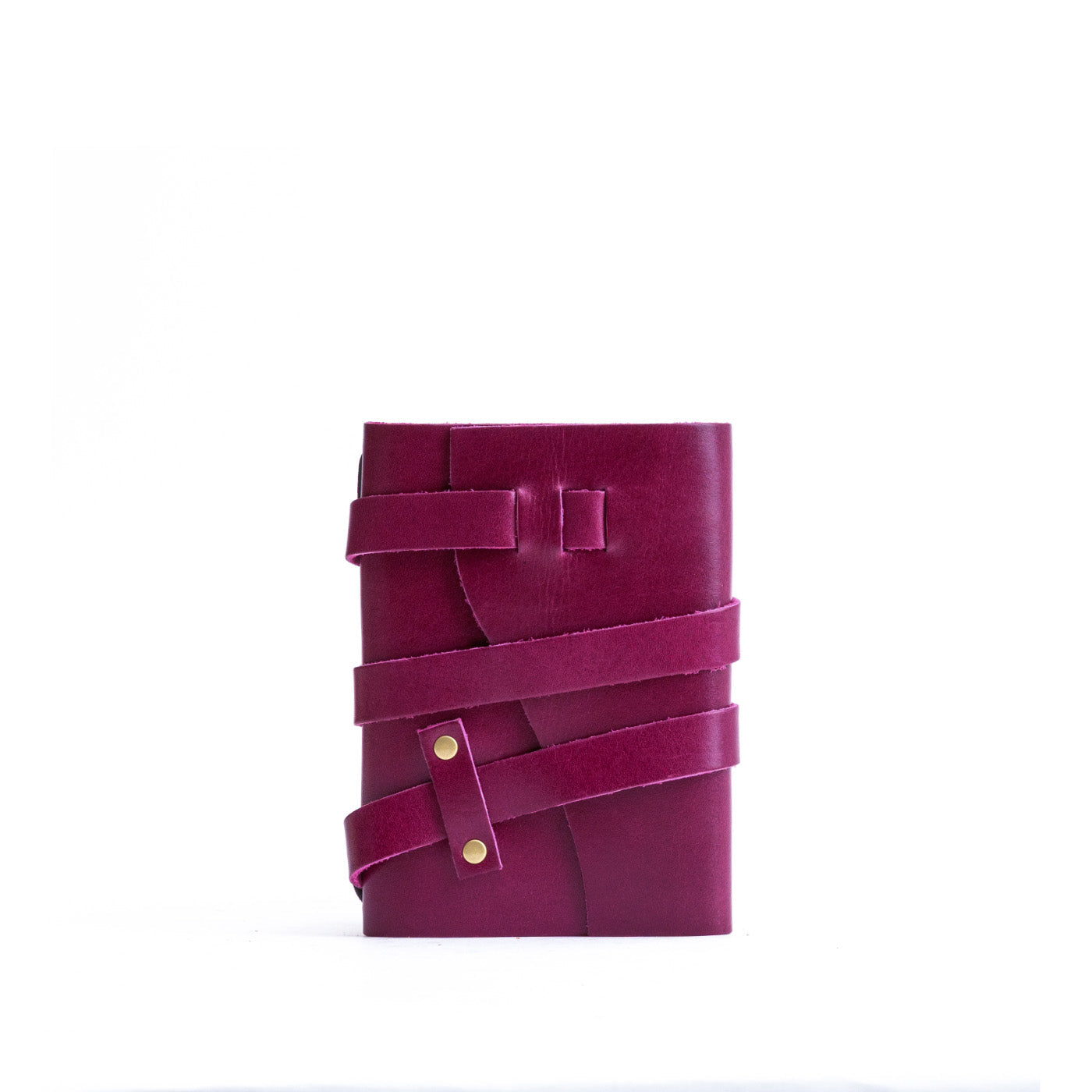 Boysenberry*Small | Wrap Journal closed