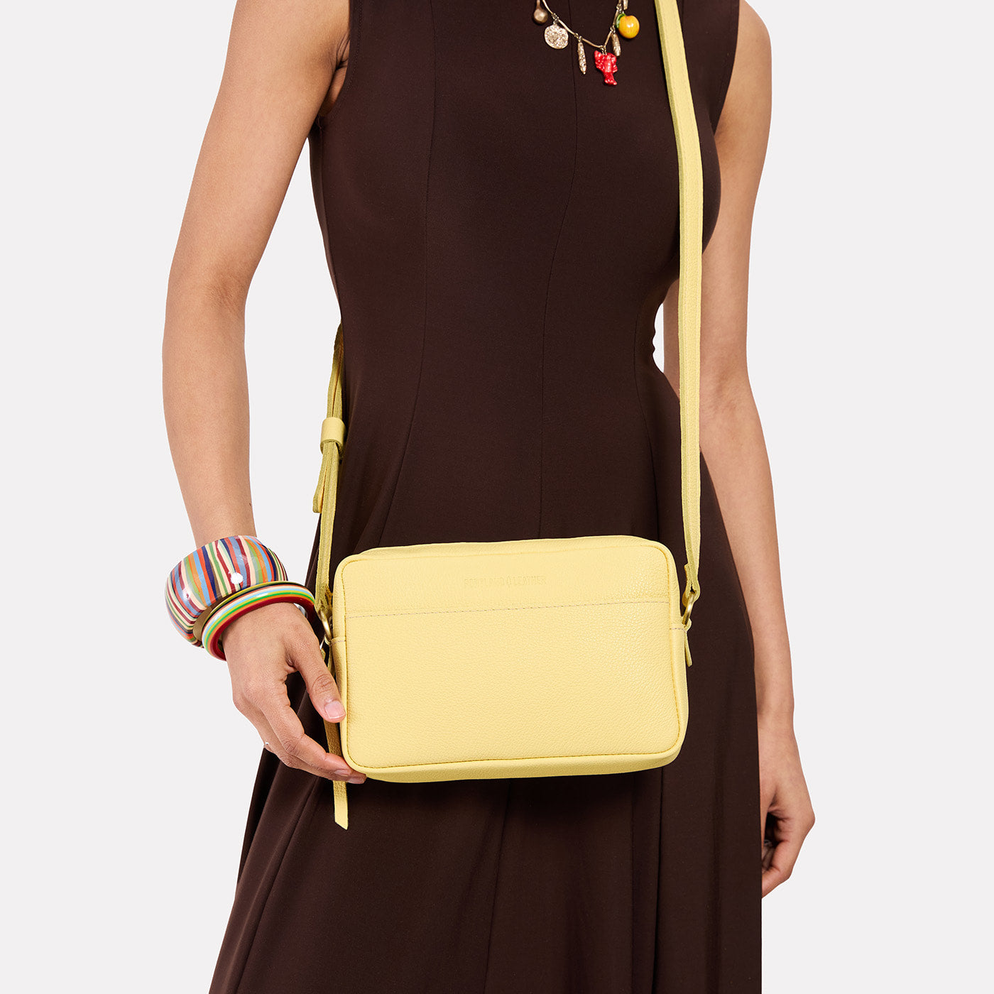 Butter Bliss*Large | Rectangular crossbody with adjustable strap