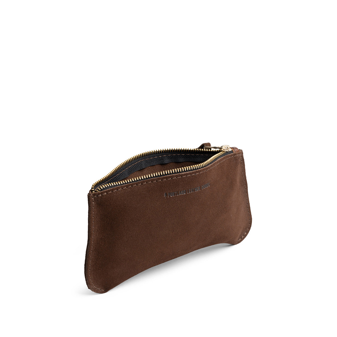 Stagecoach*Large | Small pouch with a top zipper and unique curved bottom