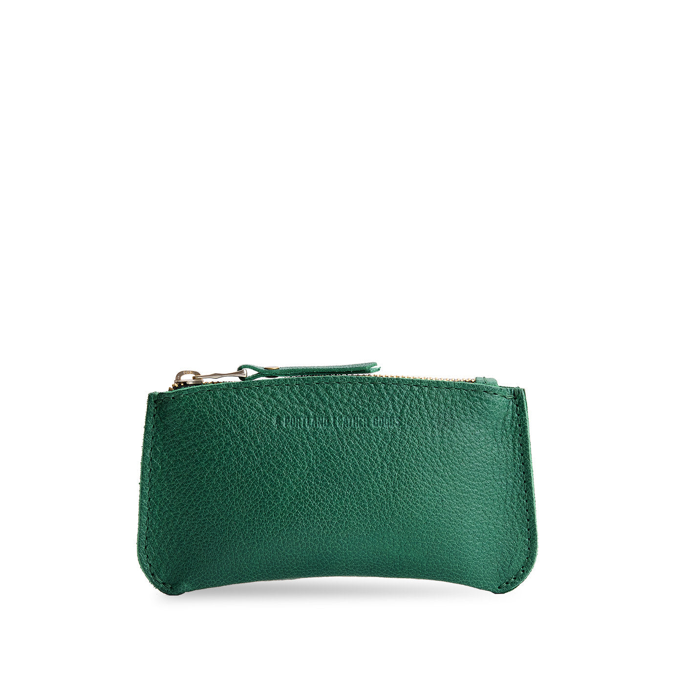 Bacalar*Small | Small pouch with a top zipper and unique curved bottom
