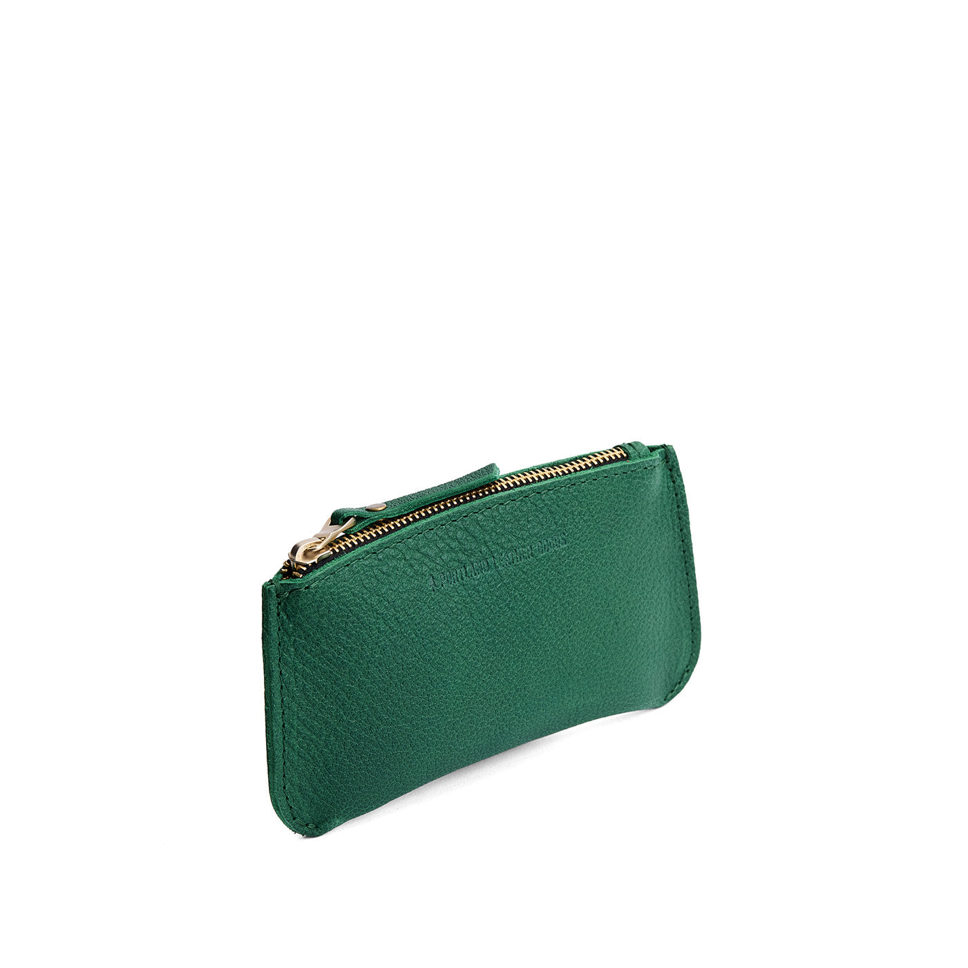 Bacalar*Small | Small pouch with a top zipper and unique curved bottom