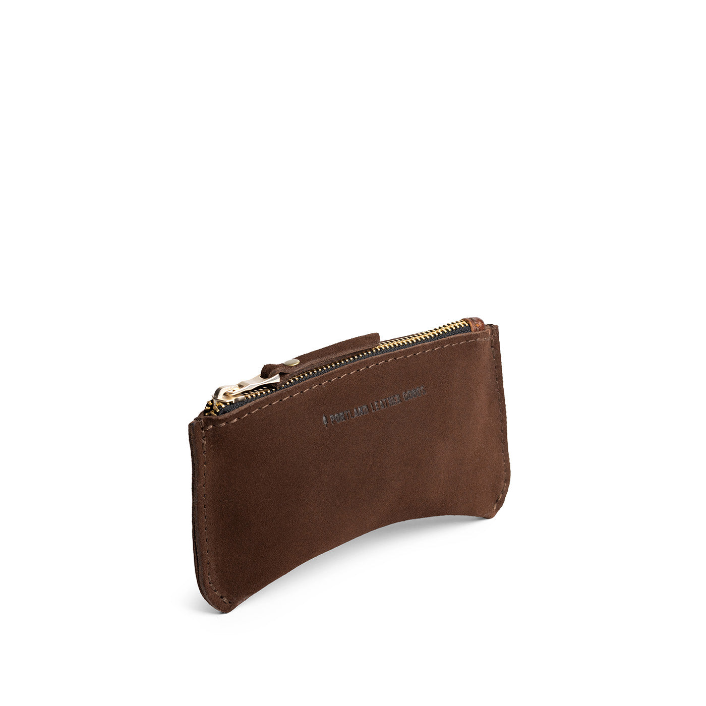 Stagecoach*Small | Small pouch with a top zipper and unique curved bottom