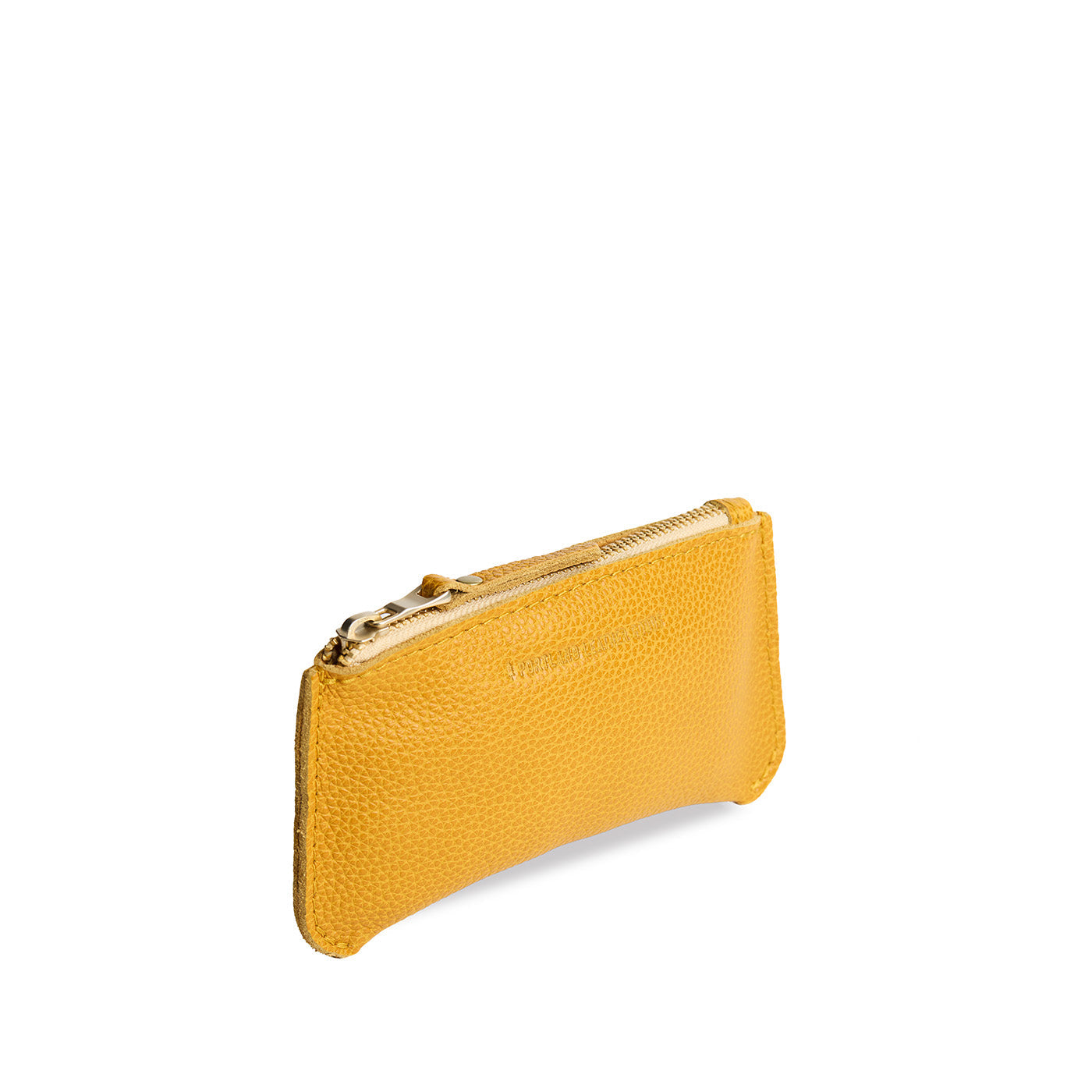 Sunshine*Small | Small pouch with a top zipper and unique curved bottom