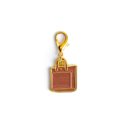 Mini Crossbody | Mini Crossbody Tote shaped charm with lobster clasp