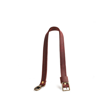 Merlot | Leather Crossbody Bag strap extender