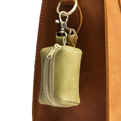Anjou | Leather small keychain pouch
