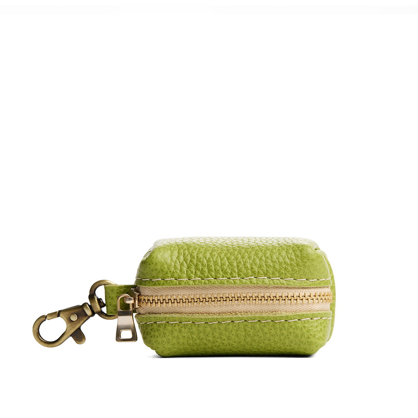 Wasabi | Leather small keychain pouch