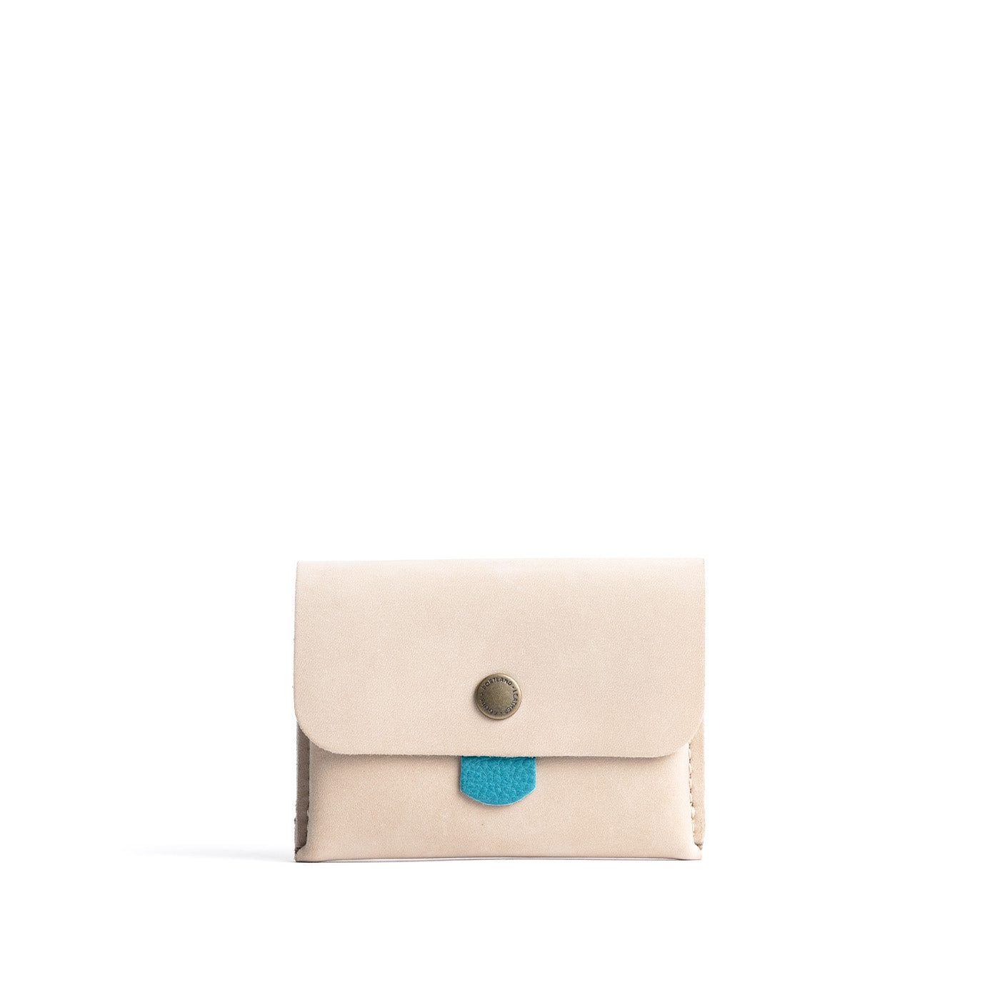 Dragon Bone | Envelope snap wallet with contrast pull tab