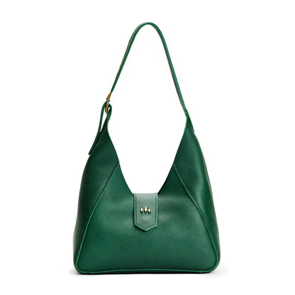 Bacalar | Structured hobo shoulder bag with adjustable strap and magnetic closure