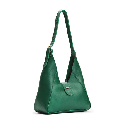 Bacalar | Structured hobo shoulder bag with adjustable strap and magnetic closure