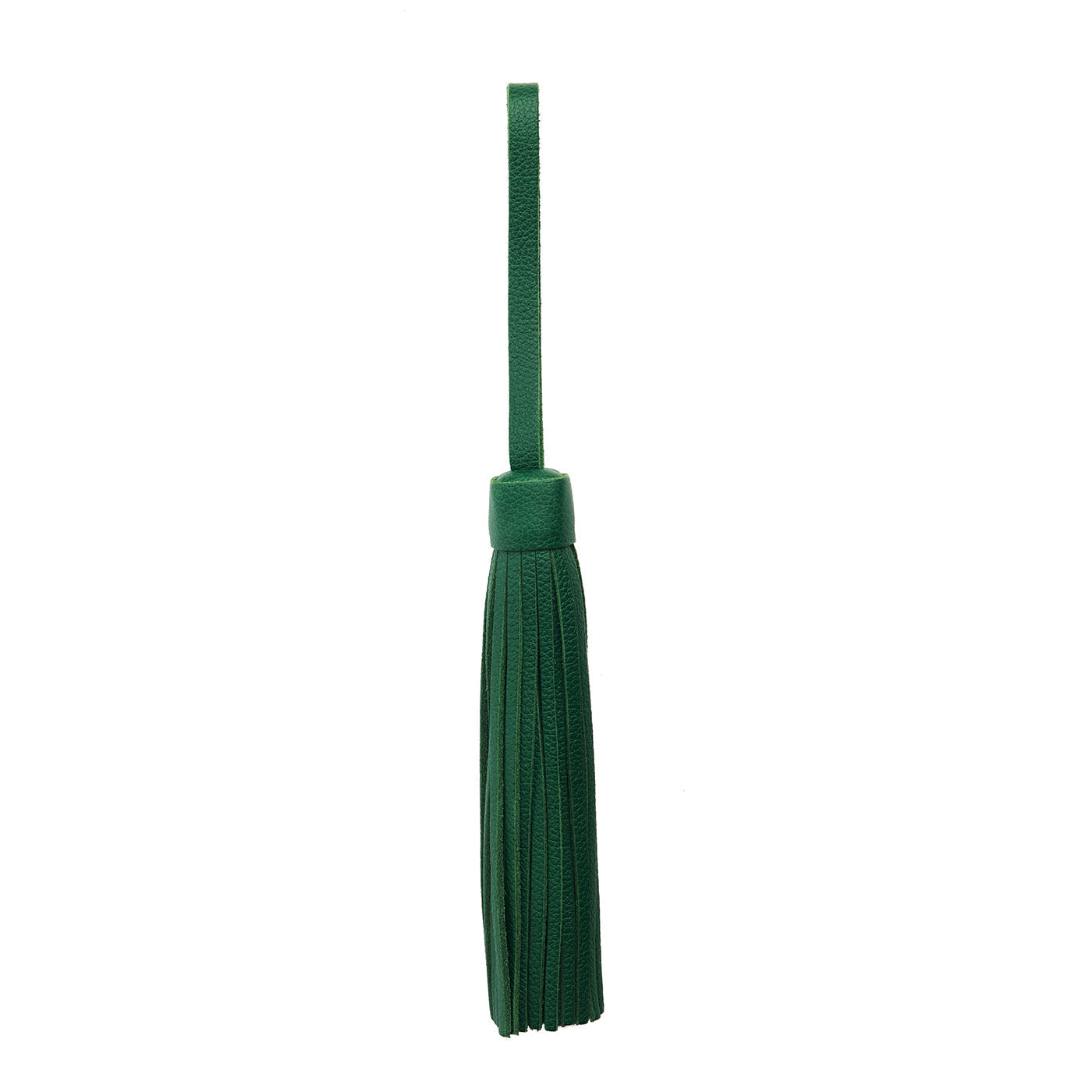 Bacalar*Jumbo | Fringed leather tassel with leather loop