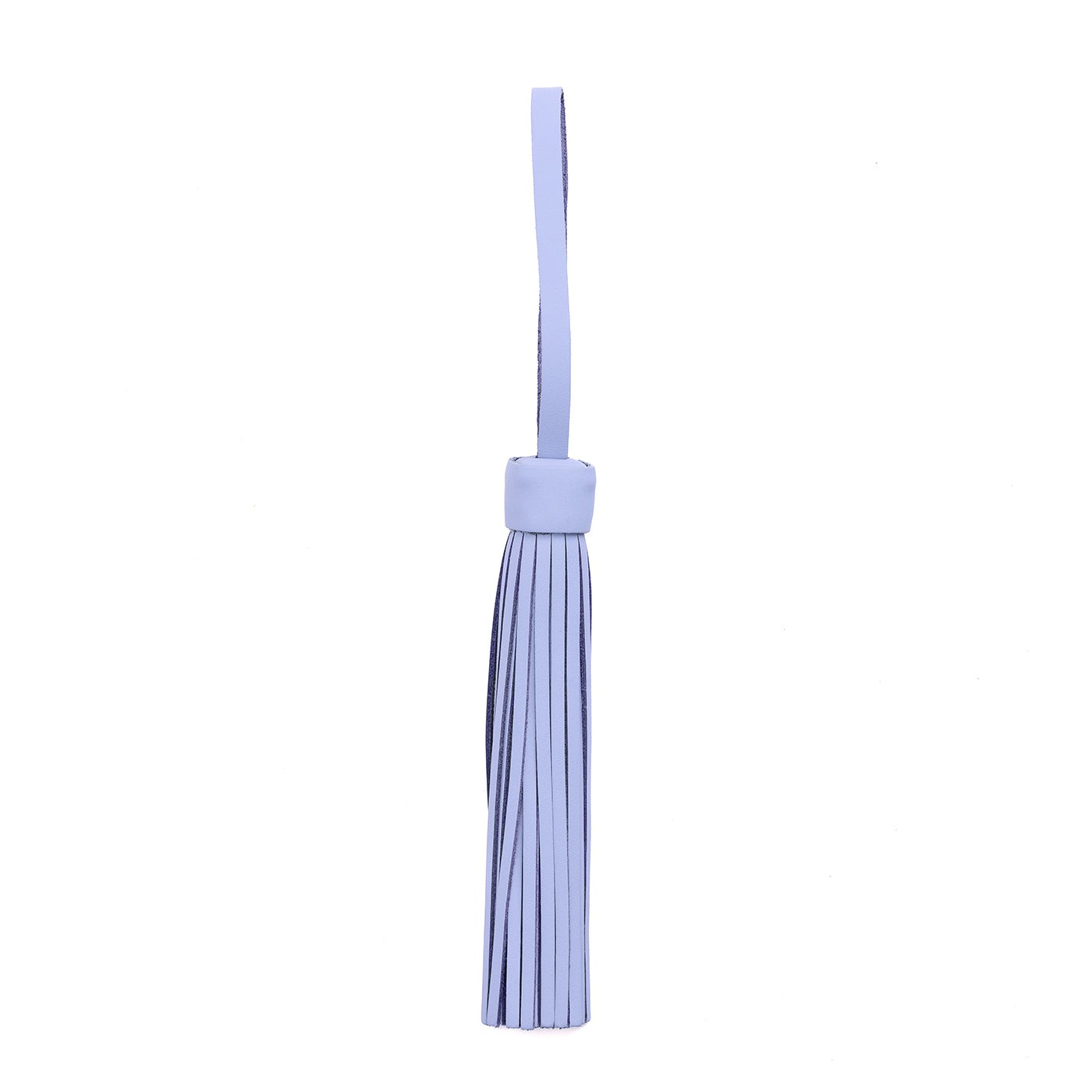 Jacaranda*Jumbo | Fringed leather tassel with leather loop