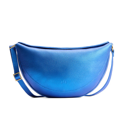 Comet Blue*Large | Half circle shaped sling bag