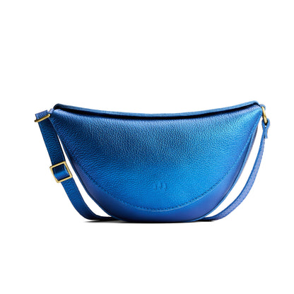 Comet Blue*Medium | Half circle shaped sling bag