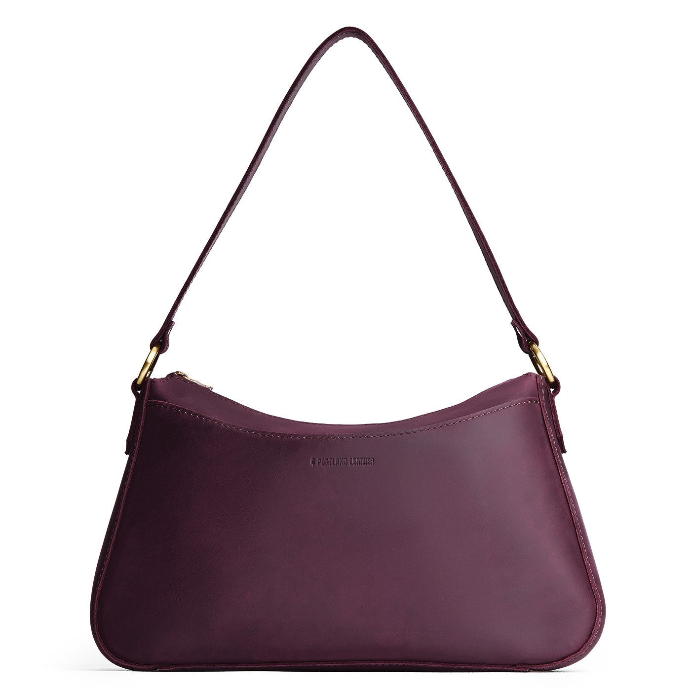 Larkspur*Large | Large bean shaped shoulder bag with a zipper closure