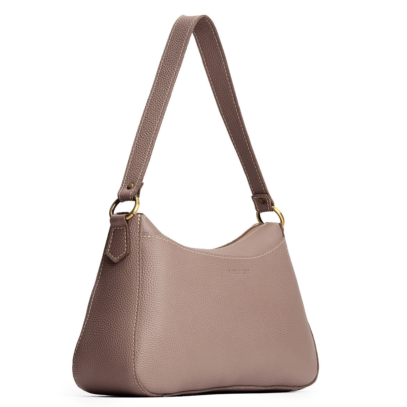 Sparrow*Large | Large bean shaped shoulder bag with a zipper closure