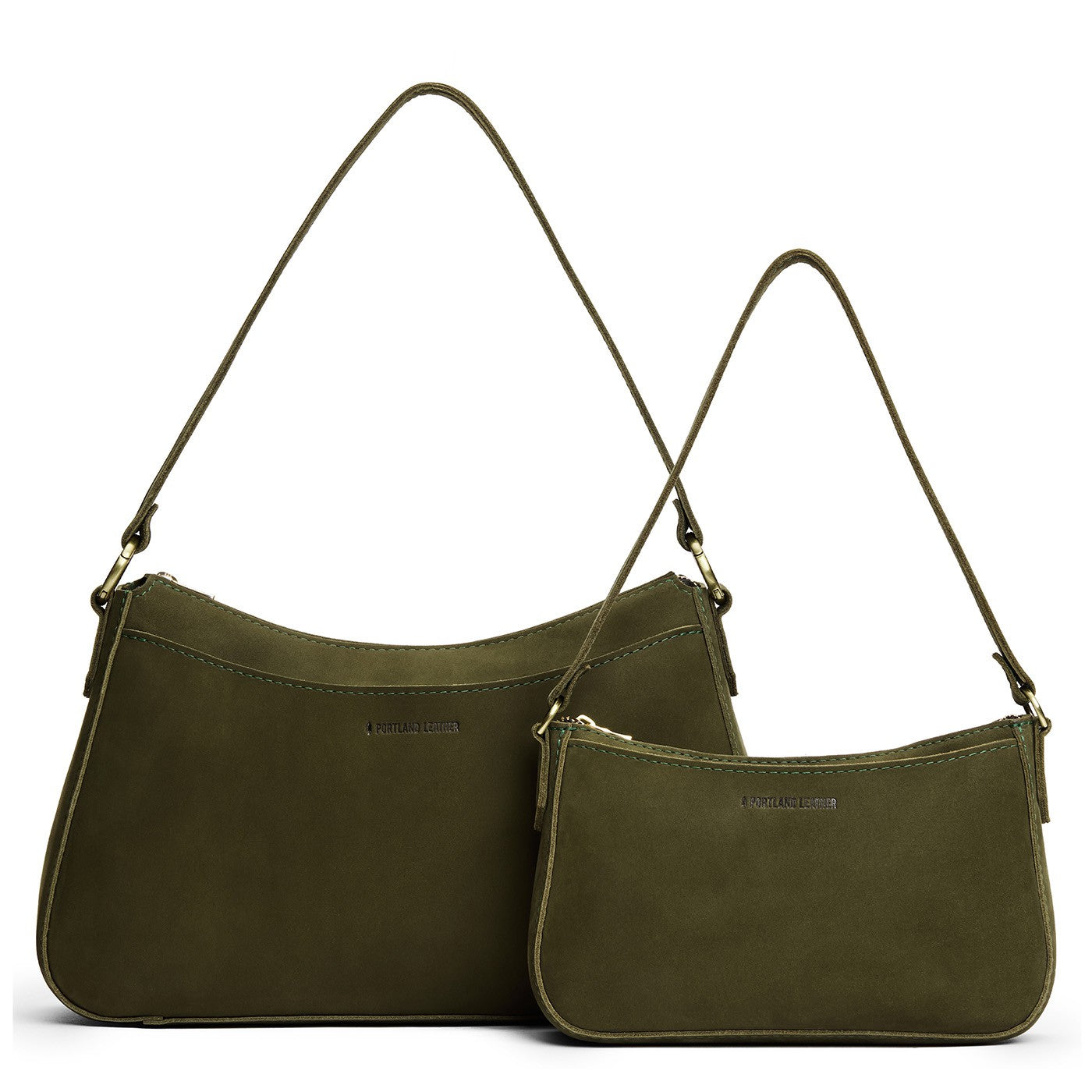 Verdant | A comparison image of a Large Lucy next to a Small Lucy