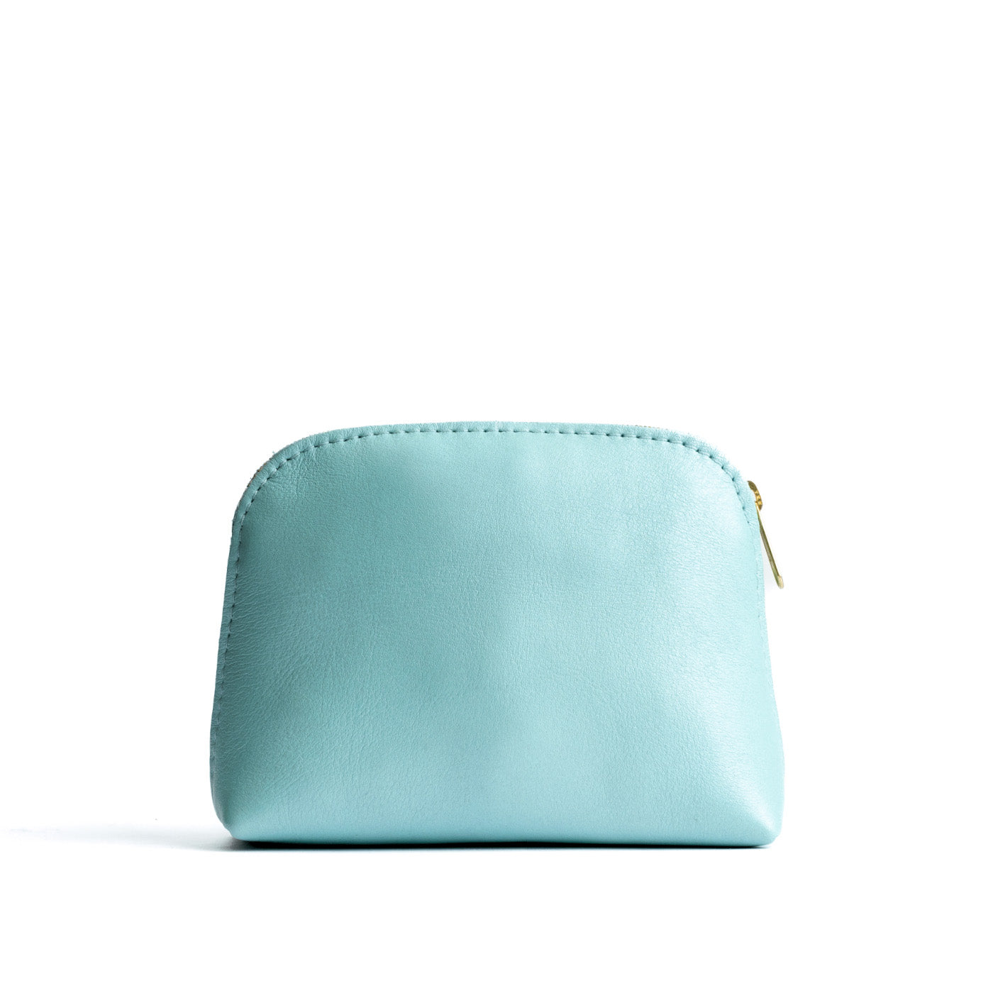 Cabo*Classic | Compact leather pouch with top zipper