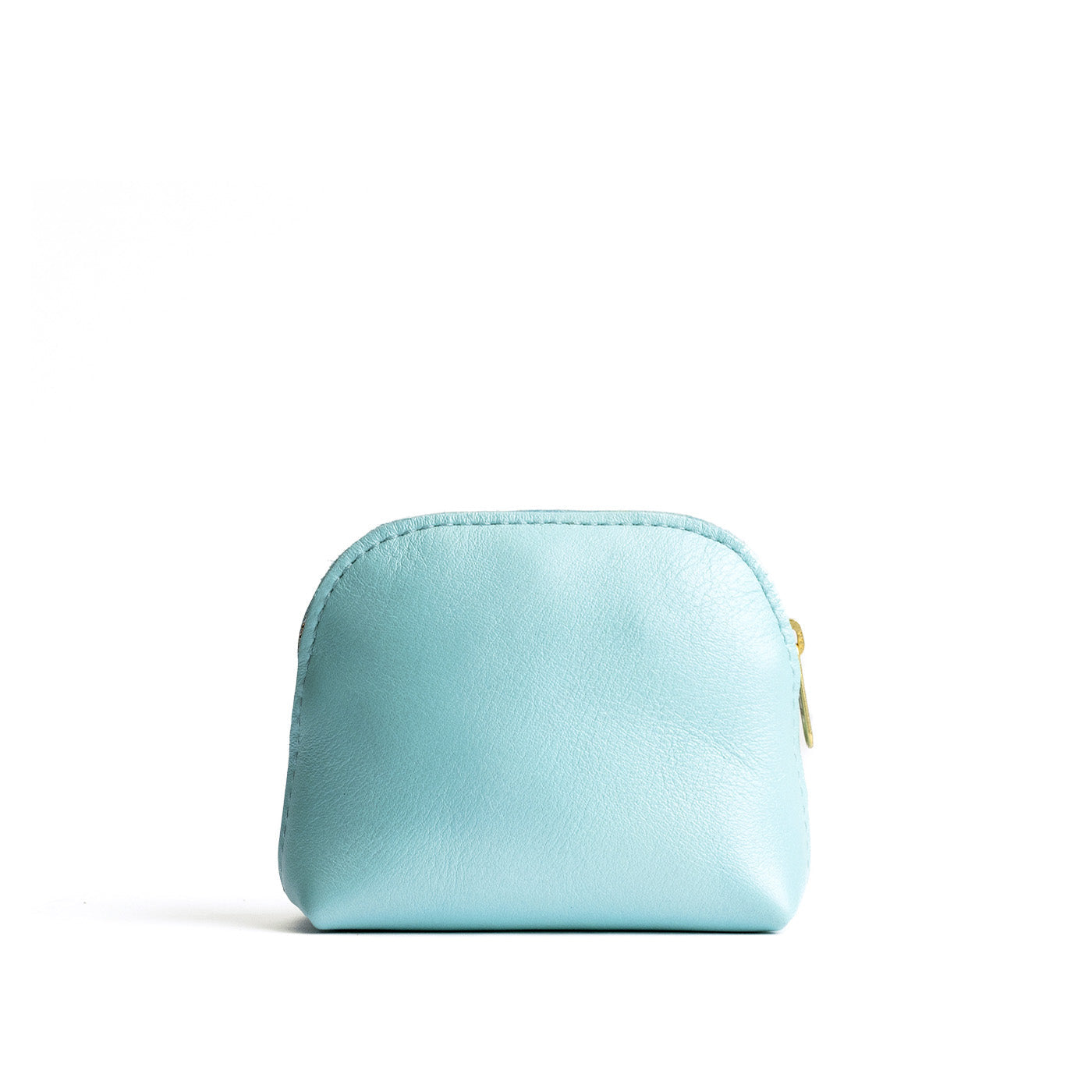 Cabo*Mini | Compact leather pouch with top zipper