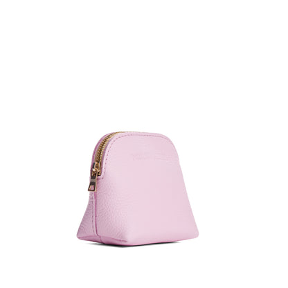 Pinkaboo*Mini | Compact leather pouch with top zipper