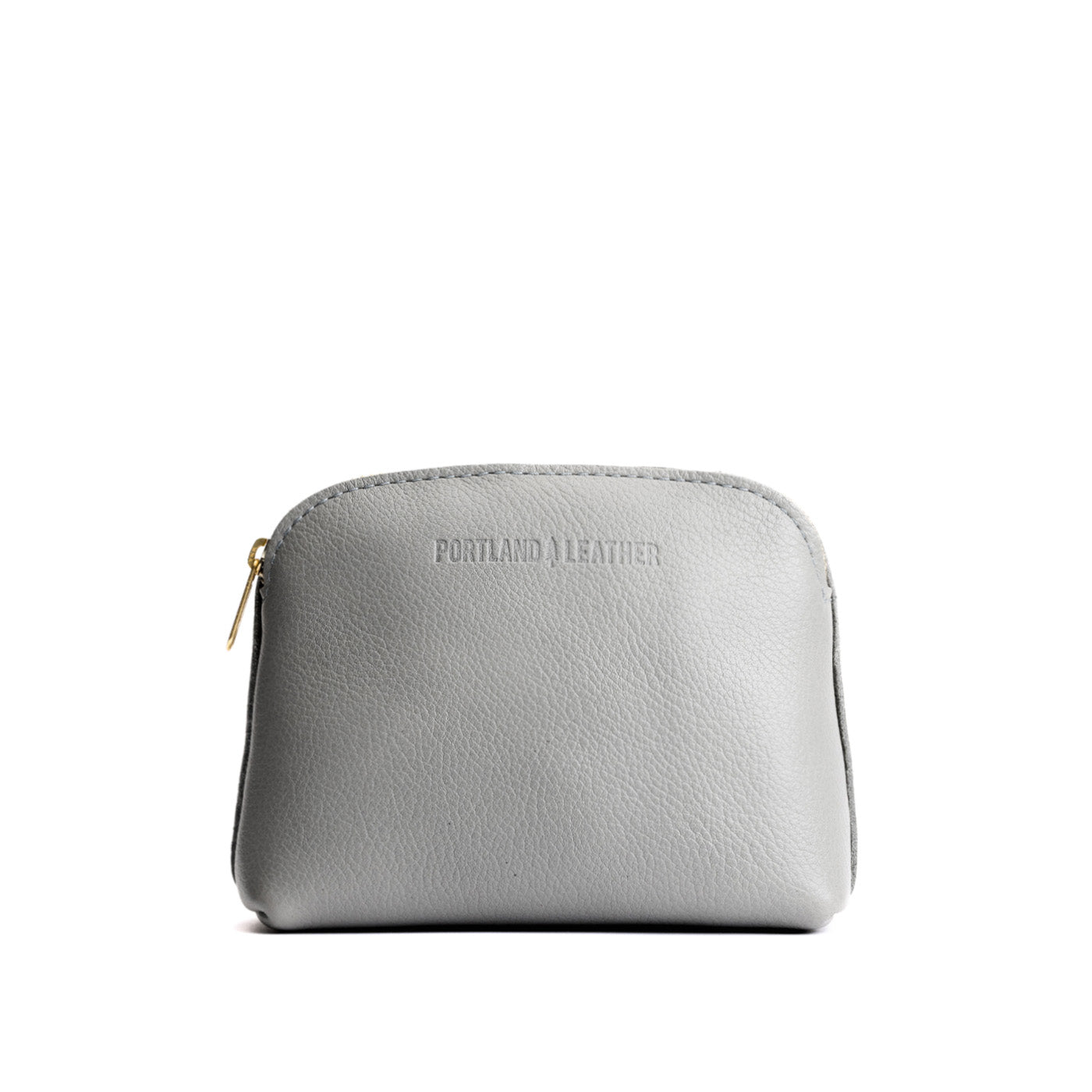 Nimbus*Classic | Compact leather pouch with top zipper