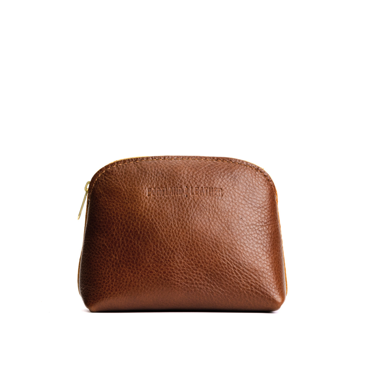 Nuez*Classic | Compact leather pouch with top zipper
