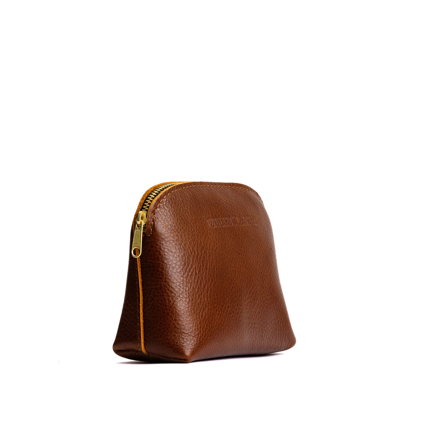 Nuez*Classic | Compact leather pouch with top zipper