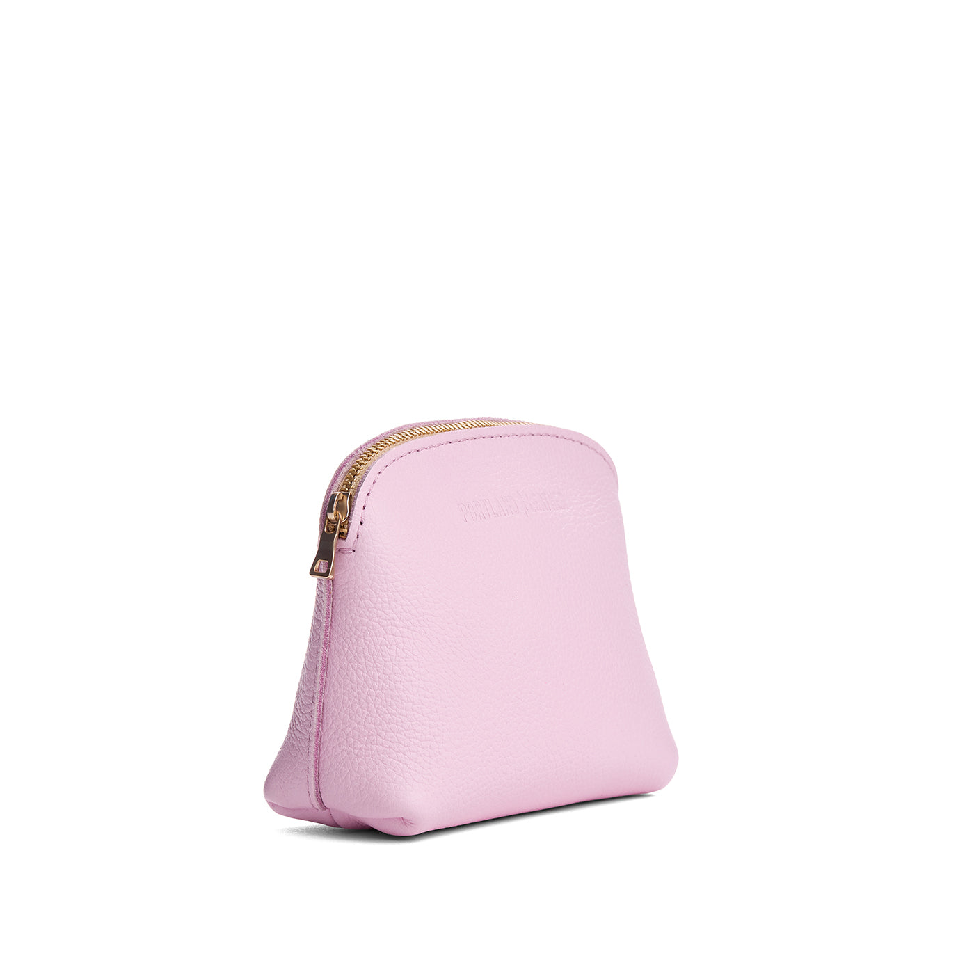 Pinkaboo*Classic | Compact leather pouch with top zipper