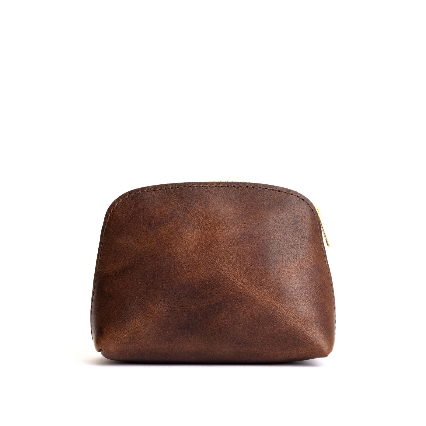 Tamarindo*Classic | Compact leather pouch with top zipper