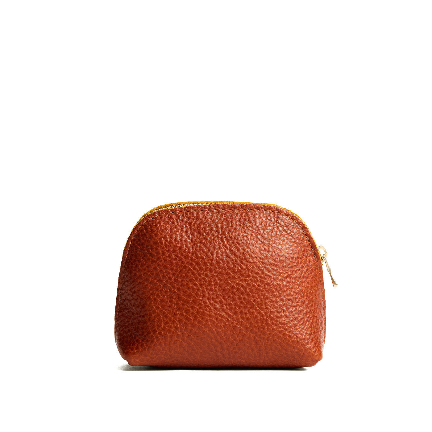 Sienna*Mini | Compact leather pouch with top zipper