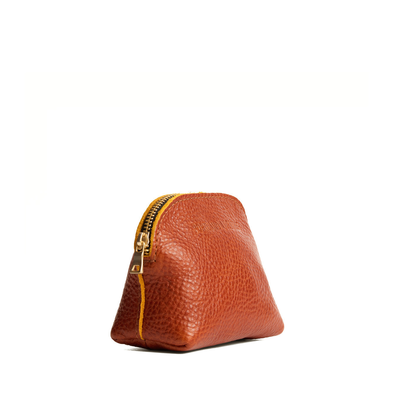 Sienna*Mini | Compact leather pouch with top zipper
