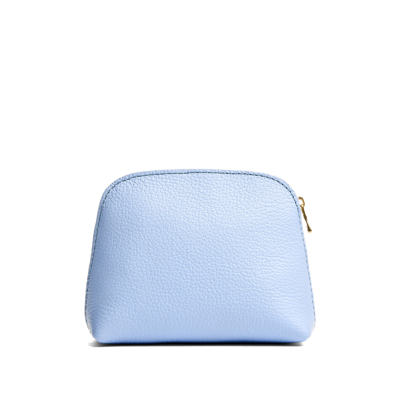 Skyway*Classic | Compact leather pouch with top zipper
