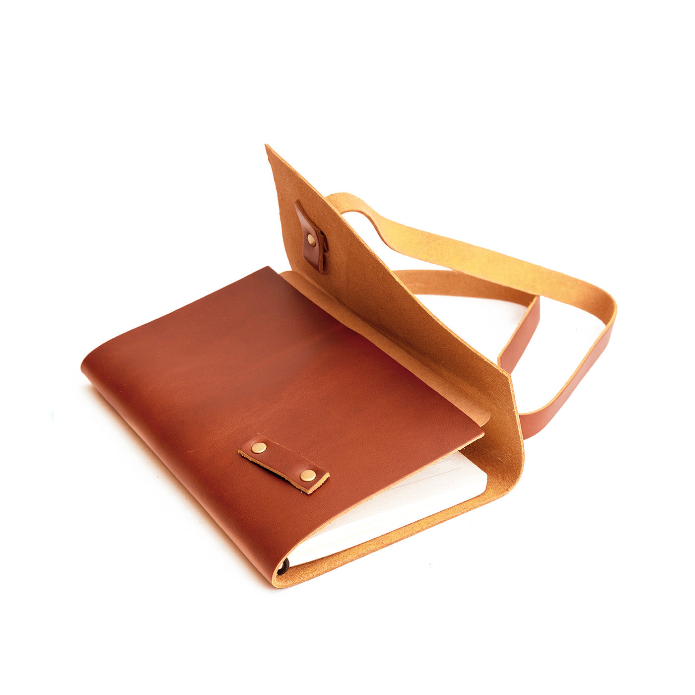 Madrone*Medium | Wrap Journal open