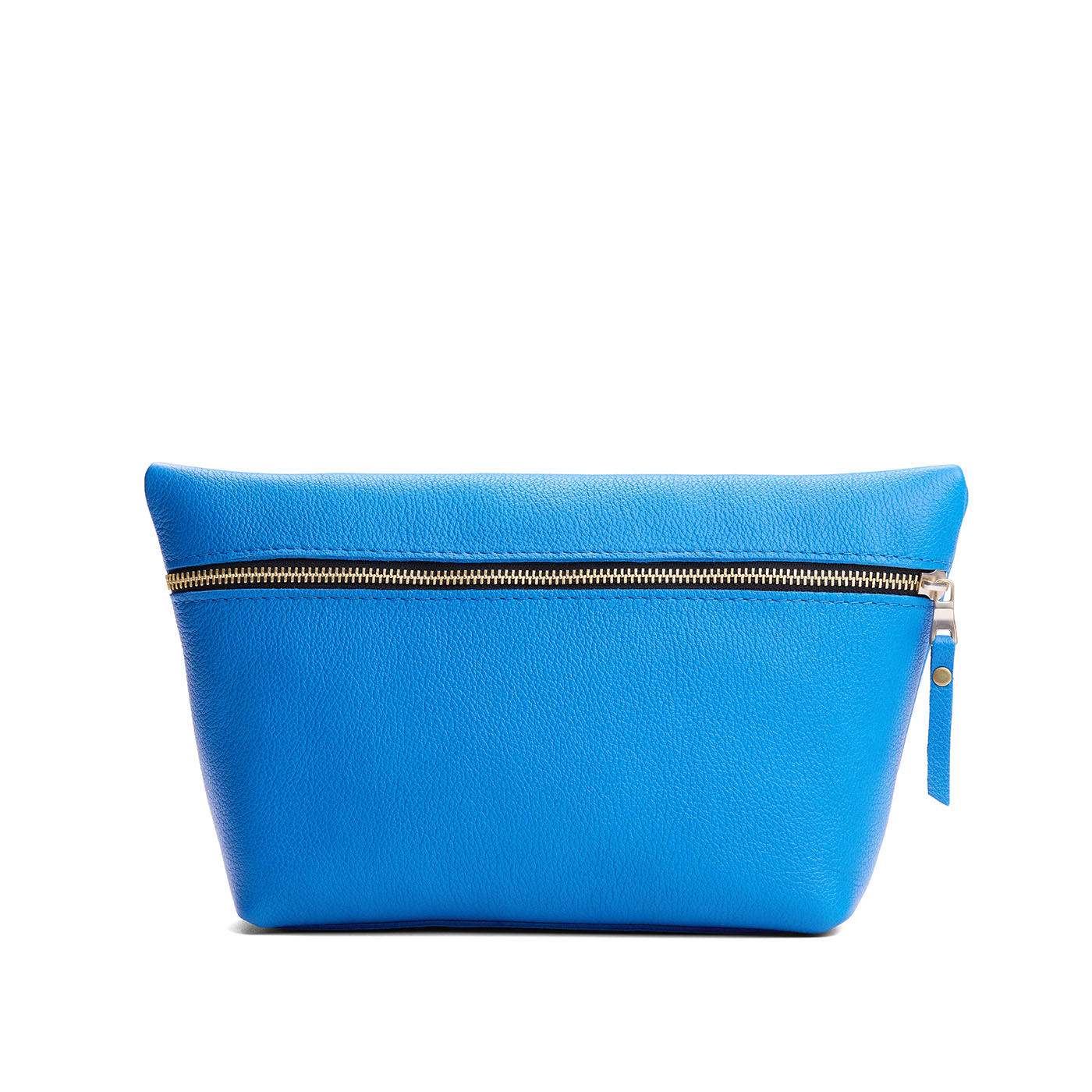 Skydive*Extra Large | Large leather makeup bag with zipper