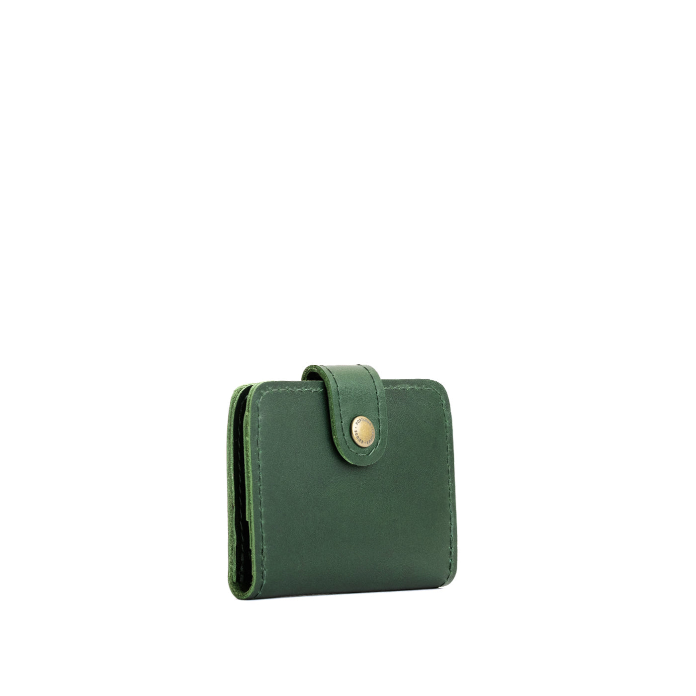 Aruba | Small leather wallet with snap closed