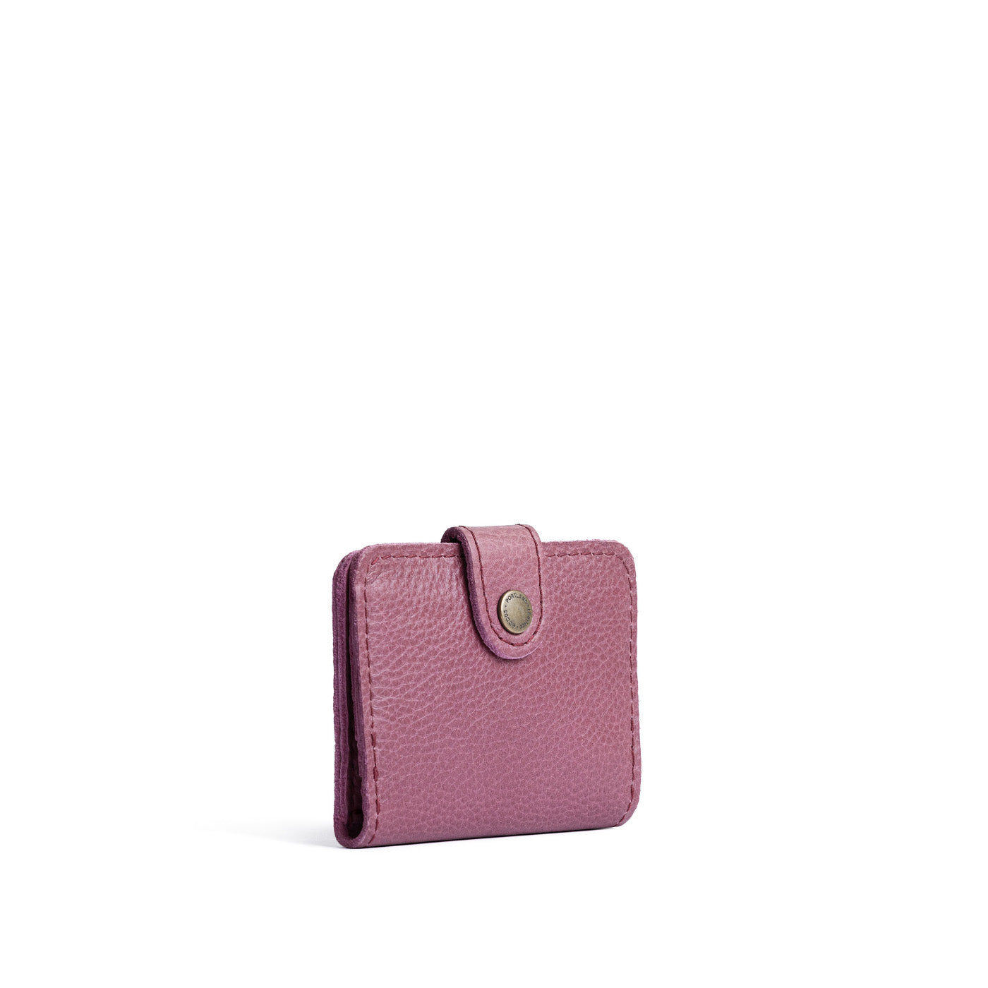 Kyoto | Small leather wallet with snap closed