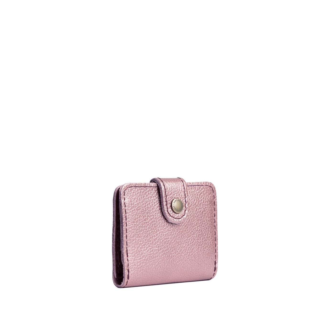 Supernova | Small leather wallet with snap closed