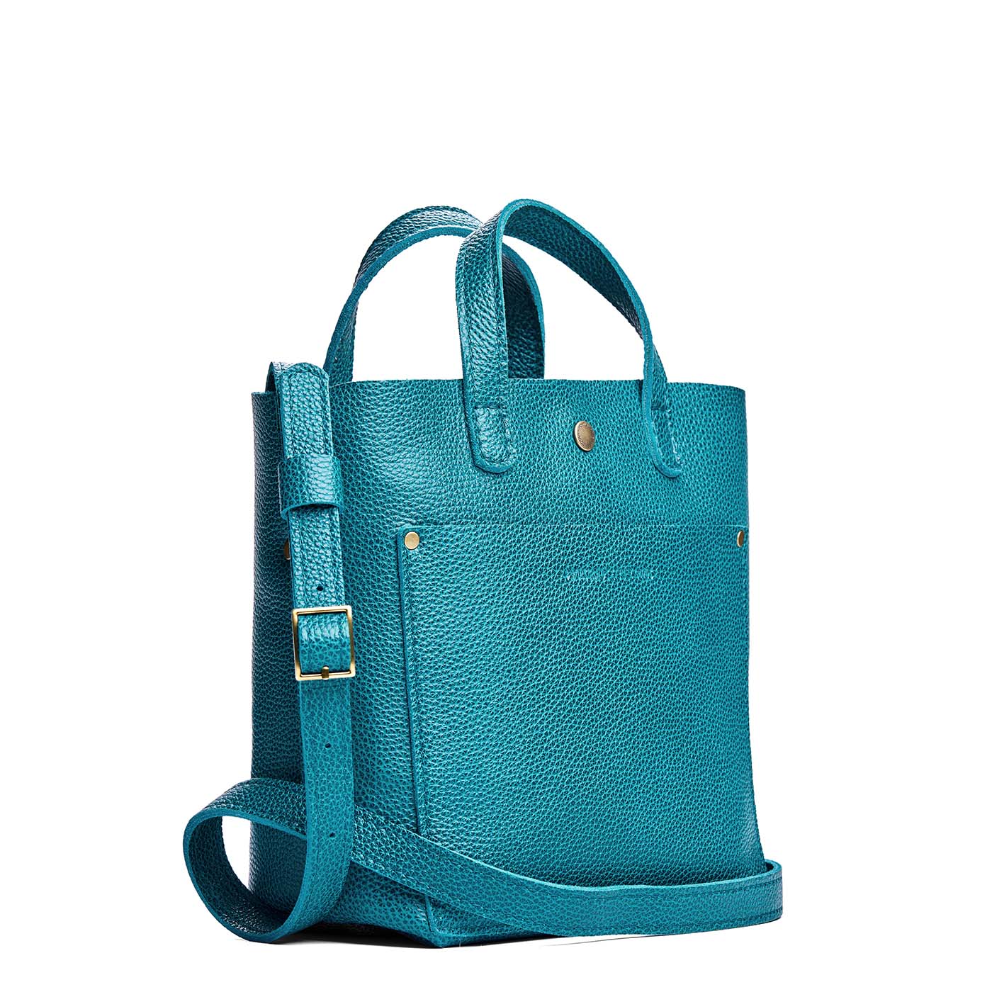 Aquarius*Classic | Crossbody tote bag with snap closure and front pocket