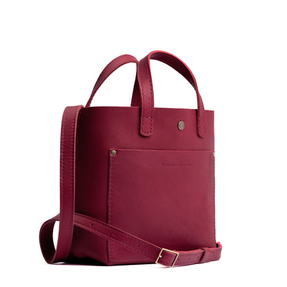 Berry Good*Classic | Crossbody tote bag with snap closure and front pocket