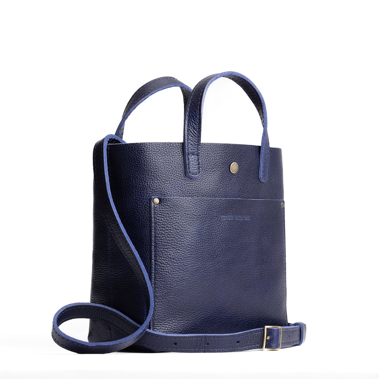 Cobalt*Classic | Crossbody tote bag with snap closure and front pocket