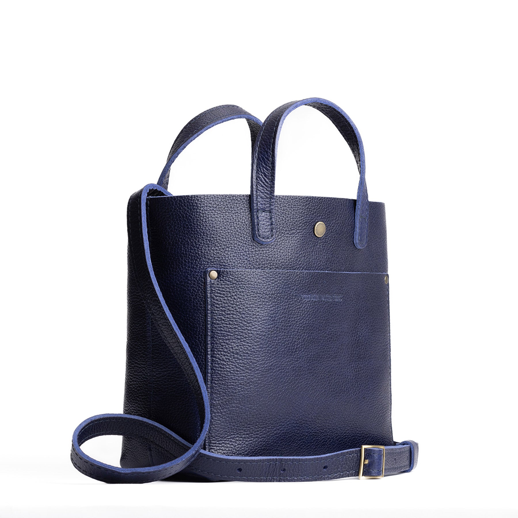 Cobalt*Classic | Crossbody tote bag with snap closure and front pocket