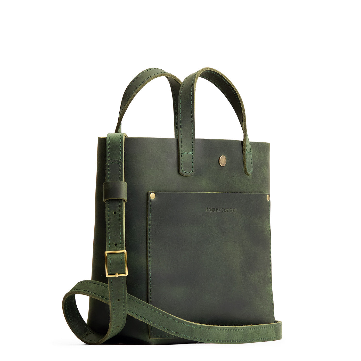 Evergreen*Classic | Crossbody tote bag with snap closure and front pocket