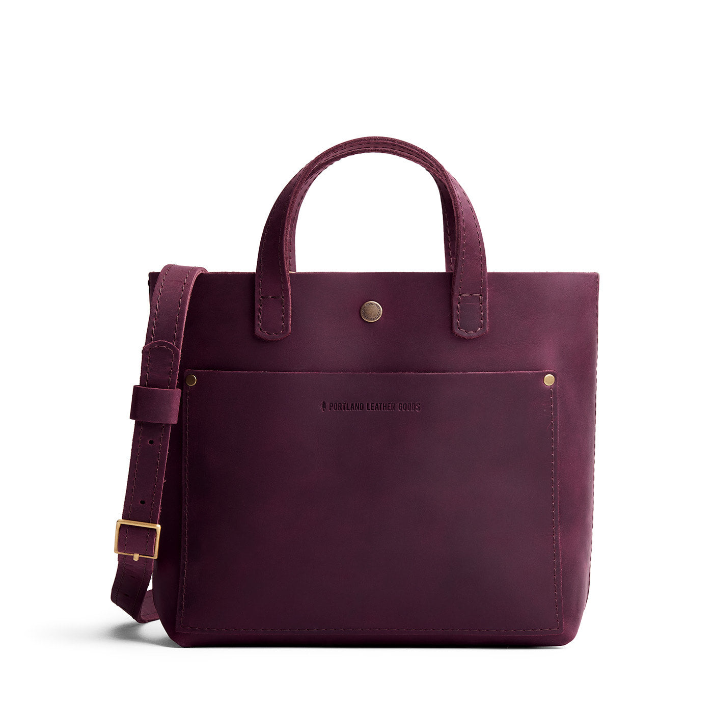 Larkspur*Classic | Crossbody tote bag with snap closure and front pocket
