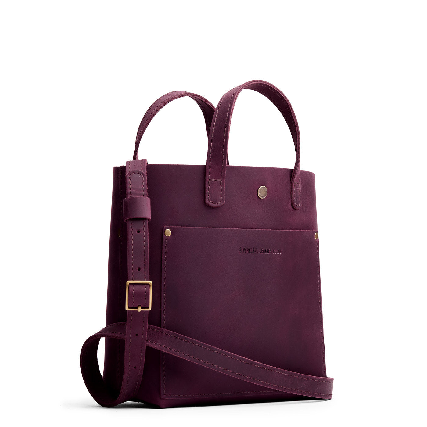Larkspur*Classic | Crossbody tote bag with snap closure and front pocket